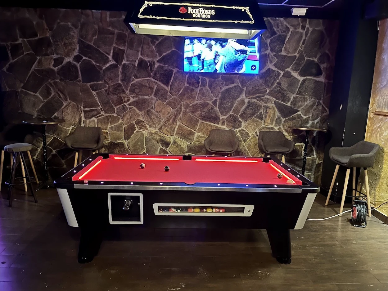 Mesa de billar Chicago de El Billar — modelo clásico para hostelería y hogar