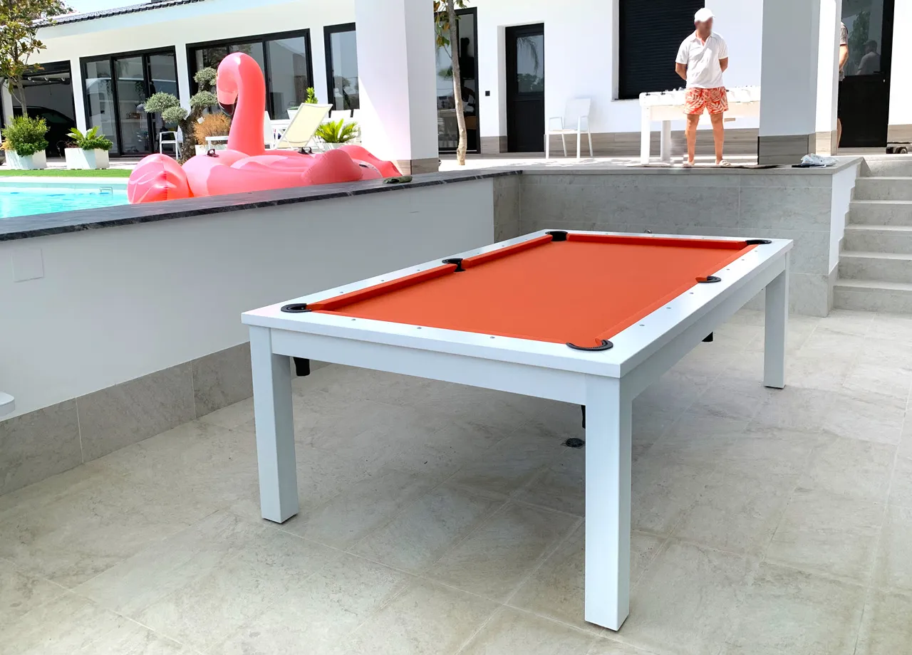 Mesa de billar modelo Altea pool compacto, fabricada por El Billar