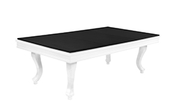 Mesa de billar concertible en mesa comedor