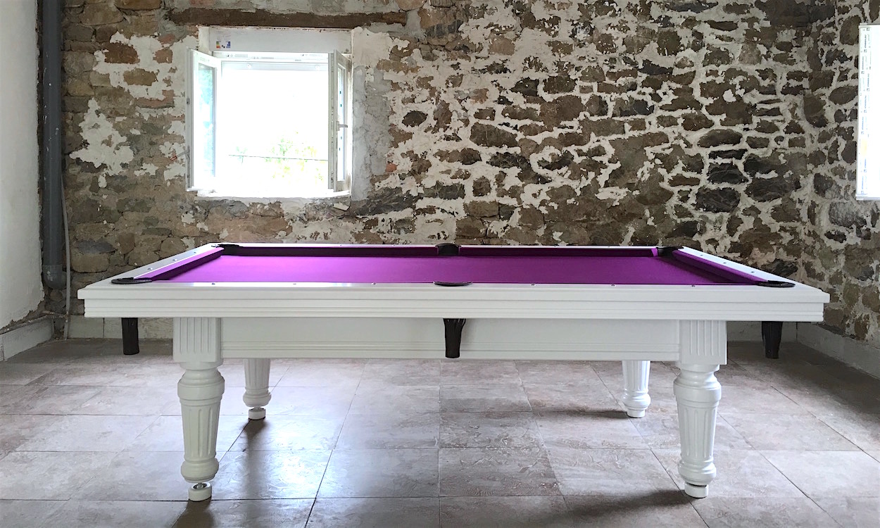 Mesa de billar Cuenca de El Billar — billar convertible en madera maciza