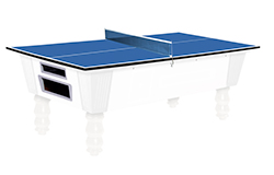 Mesa de billar americano transformable en mesa ping pong