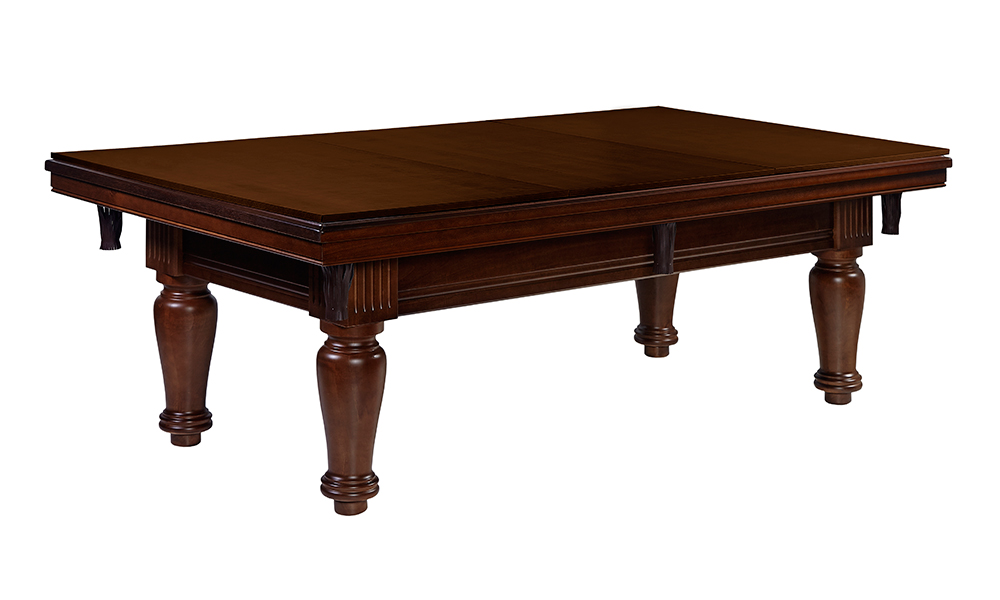 Mesa de billar Roma convertible con tapa de comedor de madera maciza — El Billar