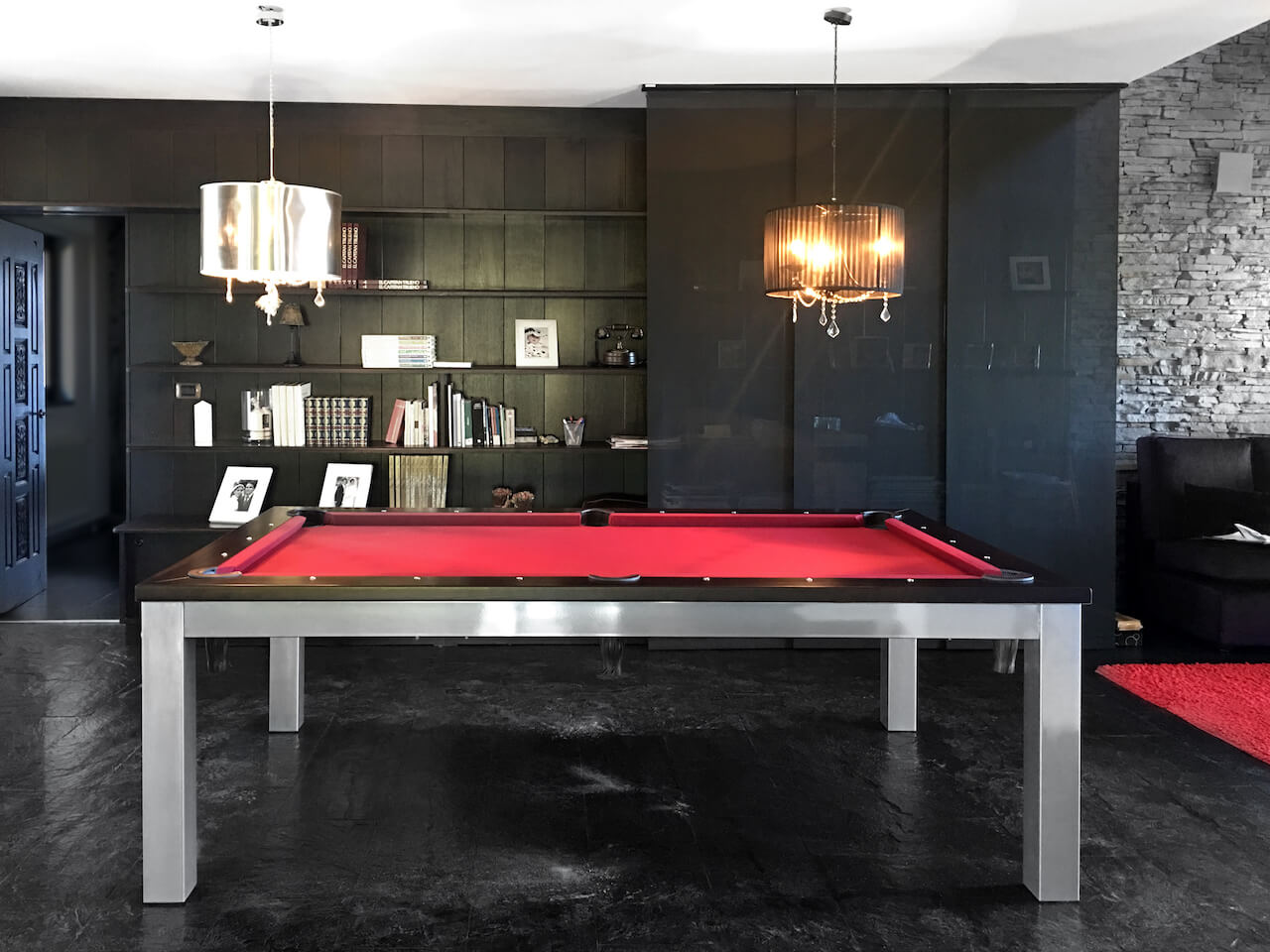 mesa de billar moderna