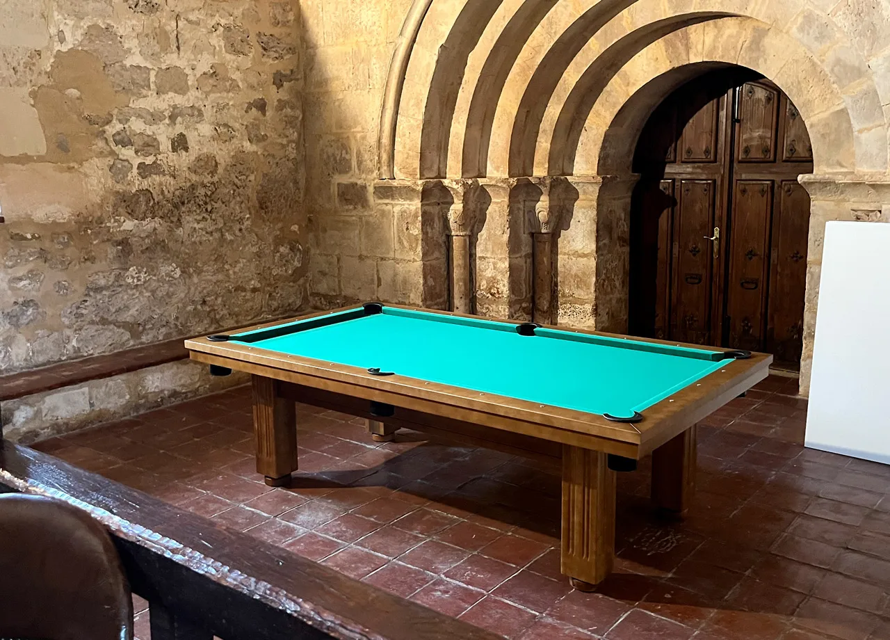 pool table rustic