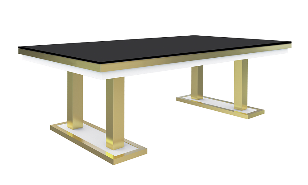 Mesa de billar con tapa comedor
