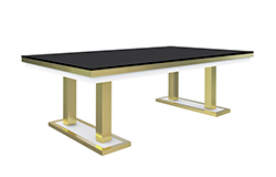 Mesa de billar con tapa comedor