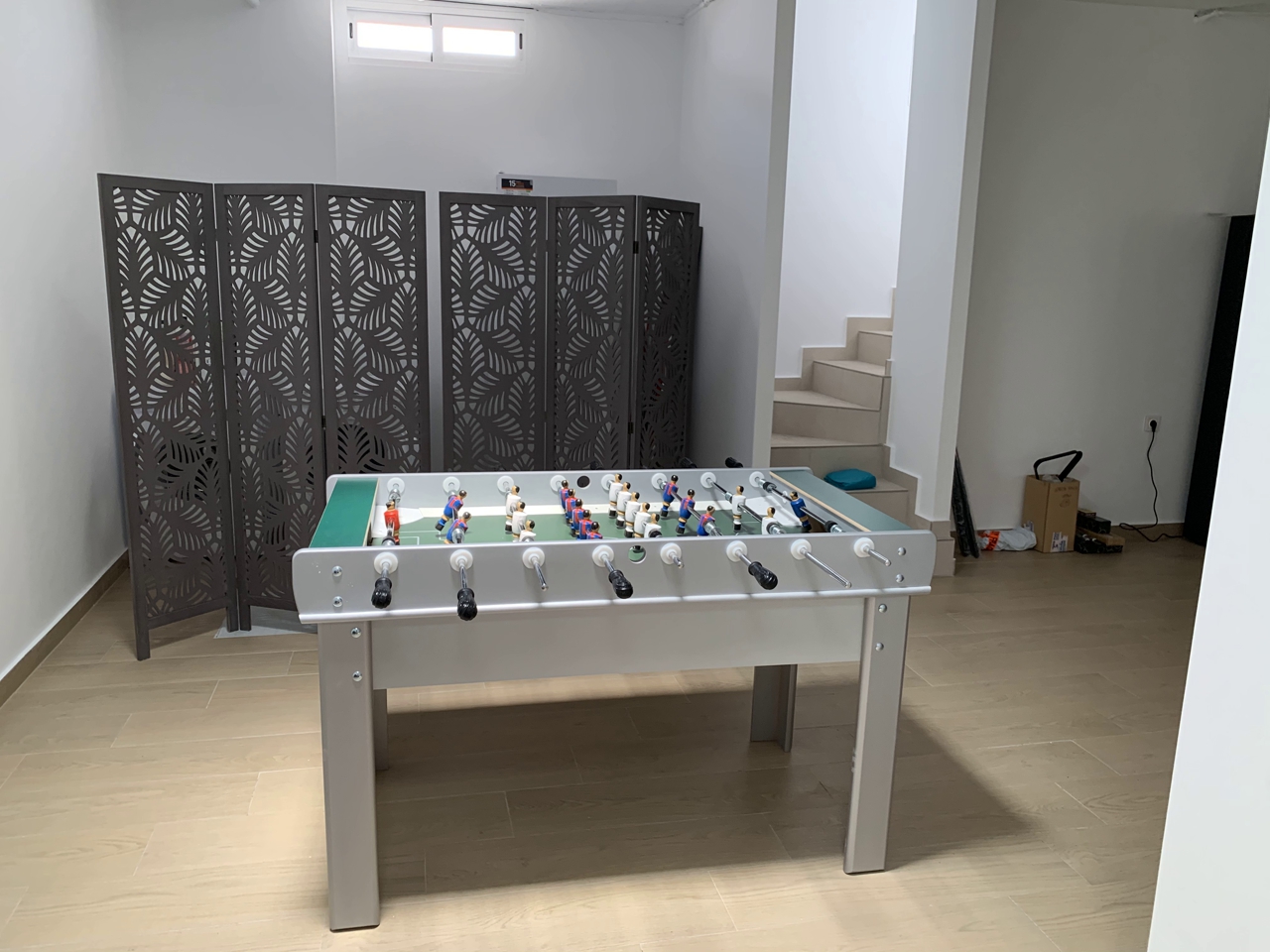 Futbolín Cromo Madrid acabado premium para hostelería — El Billar