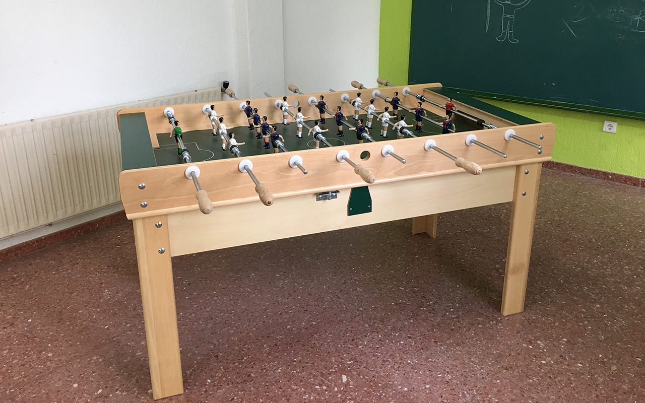 Futbolín profesional instalado en Valencia — El Billar