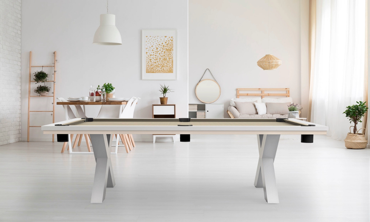 Mesa de billar Gandía de El Billar — acabado premium en madera maciza