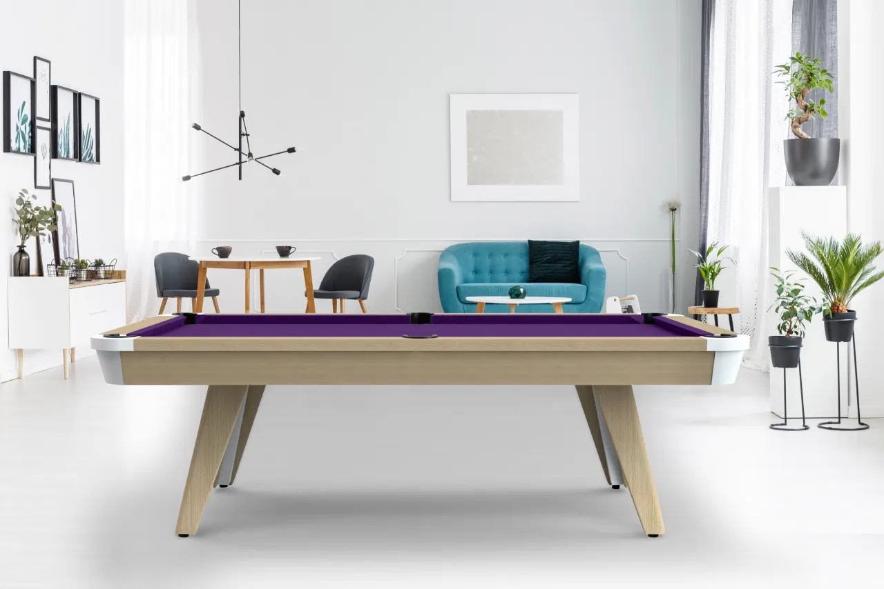 Mesa de billar Sara Home de El Billar — modelo para hogar con acabado elegante