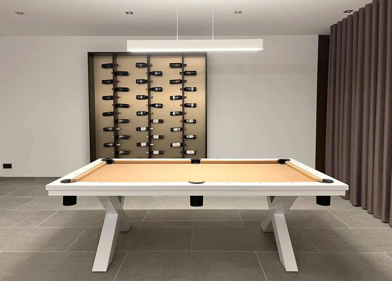 Mesa de billar Design vanguardia contemporánea, El Billar