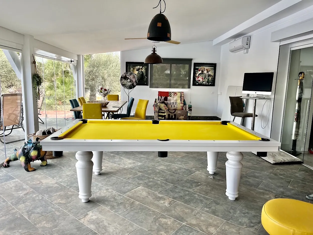 Mesa de billar Alicante de El Billar — billar para casa en madera maciza